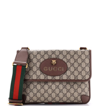 Gucci Neo Vintage Flap Messenger GG Coated Canvas Medium