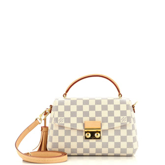 Louis Vuitton Croisette Handbag Damier