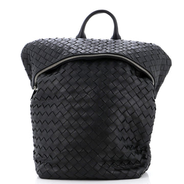 Bottega Veneta Fold Over Backpack Intrecciato Nappa Medium
