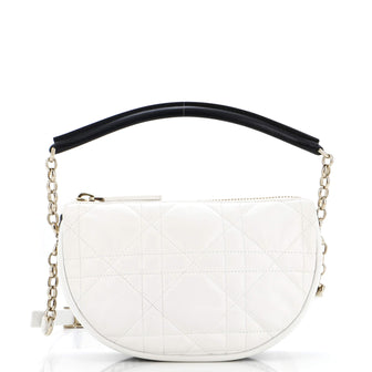 Christian Dior Vibe Hobo Cannage Quilt Lambskin Small