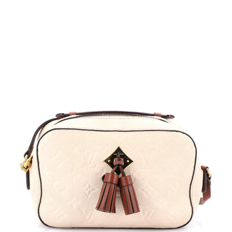 Louis Vuitton Saintonge Handbag Monogram Empreinte Leather