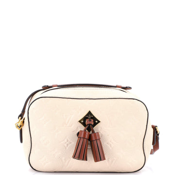 Louis Vuitton Saintonge Handbag Monogram Empreinte Leather