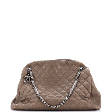 Chanel Just Mademoiselle Bag Quilted Caviar Large