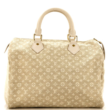 Louis Vuitton Speedy Handbag Mini Lin 30