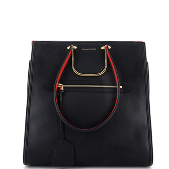Alexander McQueen The Tall Story Tote Leather