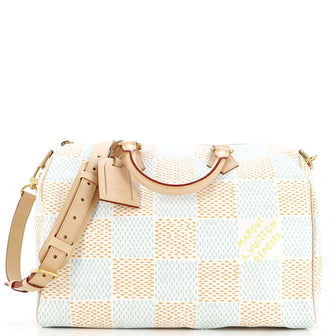 Louis Vuitton Speedy Bandouliere Bag Limited Edition Damier Heritage Canvas 40
