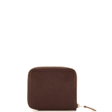 Hermes Azap Zip Around Wallet Silk'in Epsom Compact