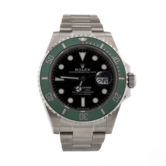 Rolex Oyster Perpetual Submariner Starbucks Date Automatic Watch Stainless Steel and Cerachrom 41