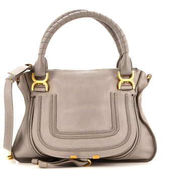 Chloe Marcie Satchel Leather Medium