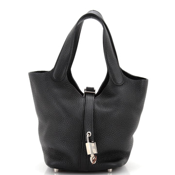 Hermes Picotin Lock Bag Clemence PM