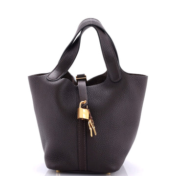 Hermes Picotin Lock Bag Clemence PM