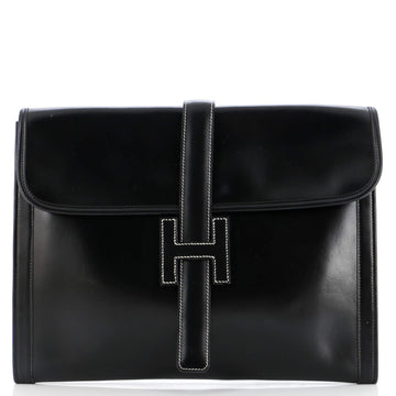 Hermes Jige Clutch Box Calf GM