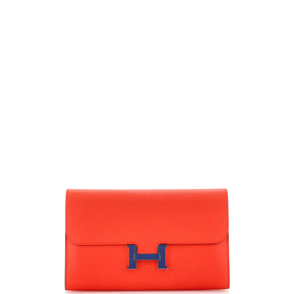 Constance Wallet Epsom Long / orange