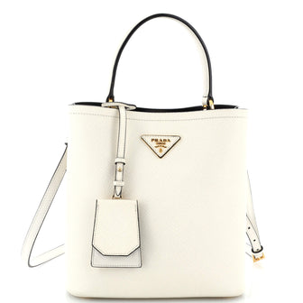 Prada Panier Bucket Bag Saffiano Leather Medium
