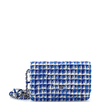 Chanel Charms Wallet on Chain Quilted Tweed
