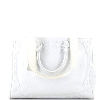 Louis Vuitton Sac Plat 24H Bag Limited Edition Ornaments Monogram Leather