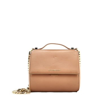 Givenchy Chain Pandora Box Bag Leather Mini