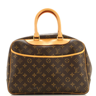Louis Vuitton Deauville Handbag Monogram Canvas