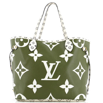 Louis Vuitton Neverfull NM Tote Limited Edition Colored Monogram Giant MM