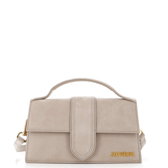Jacquemus Le Grand Bambino Flap Bag Suede