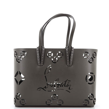 Christian Louboutin Cabata East West Tote Perforated Leather Small