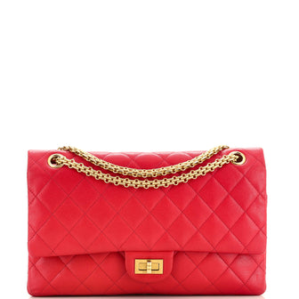 Chanel Reissue 2.55 Flap Bag Quilted Caviar 226