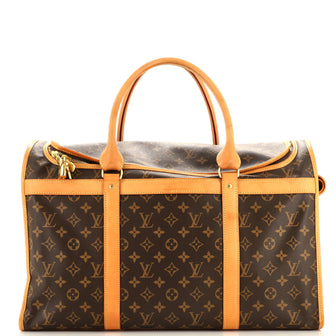 Louis Vuitton Dog Carrier Bag Monogram Canvas 50