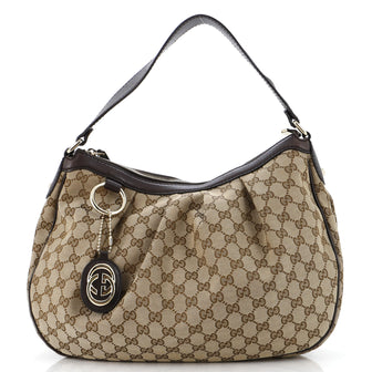 Gucci Sukey Hobo GG Canvas Medium