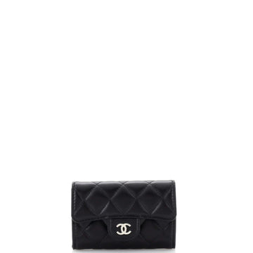Chanel Classic Flap Card Case Quilted Lambskin