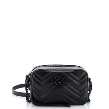 Gucci GG Marmont Shoulder Bag Matelasse Leather Mini