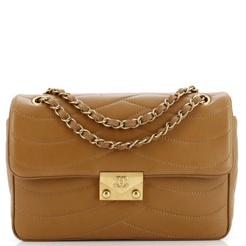 Chanel Pagoda Flap Bag Quilted Lambskin Medium