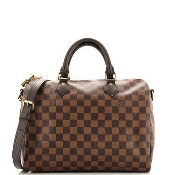 Louis Vuitton Speedy Bandouliere Bag Damier 30