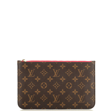 Louis Vuitton Neverfull Pochette Monogram Canvas Large