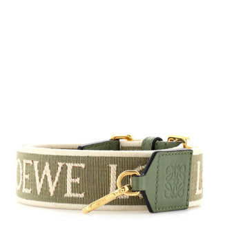 Loewe Anagram Shoulder Strap Jacquard With Leather