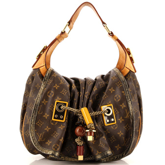 Louis Vuitton Kalahari Handbag Monogram Canvas GM