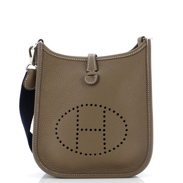 Hermes Long Strap Evelyne Bag Clemence TPM