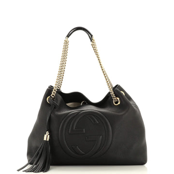 Gucci Soho Chain Strap Shoulder Bag Leather Medium