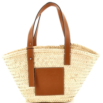 Loewe Basket Tote Raffia Small