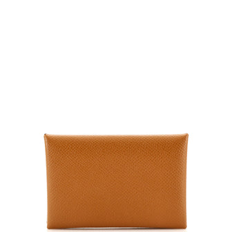 Hermes Calvi Duo Card Holder Epsom
