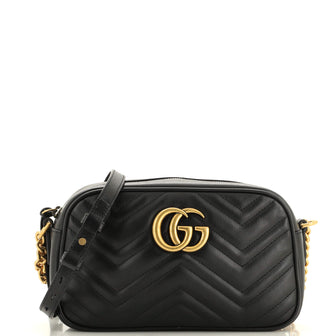 Gucci GG Marmont Shoulder Bag Matelasse Leather Small