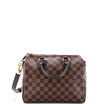 Louis Vuitton Speedy Bandouliere Bag Damier 25