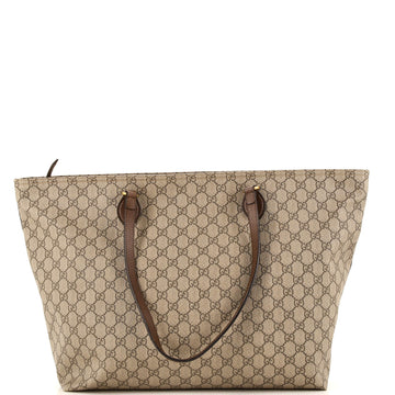 Gucci Ophidia Zip Tote GG Coated Canvas Medium