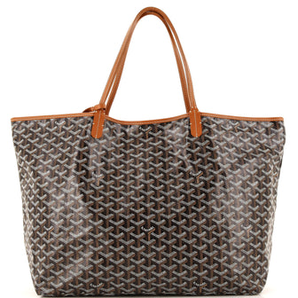 Goyard Saint Louis Tote Claire Voie Coated Canvas GM