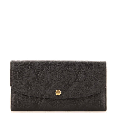 Louis Vuitton Emilie Wallet Monogram Empreinte Leather