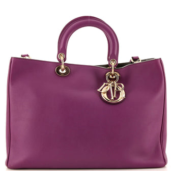Christian Dior Diorissimo Tote Smooth Calfskin Large