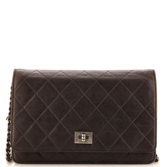 Chanel Reissue 2.55 Wallet on Chain Quilted Lambskin