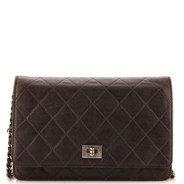 Chanel Reissue 2.55 Wallet on Chain Quilted Lambskin