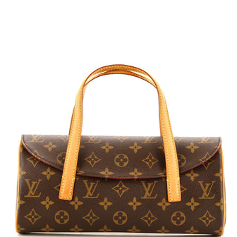 Louis Vuitton Sonatine Handbag Monogram Canvas
