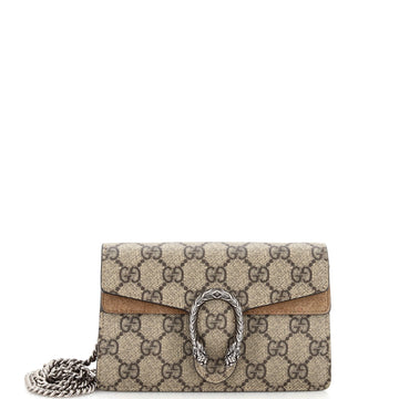 Gucci Dionysus Bag GG Coated Canvas Super Mini
