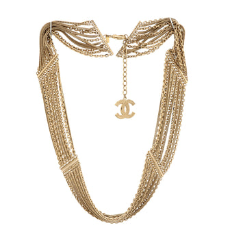 Chanel CC Multistrand Chain Belt Metal